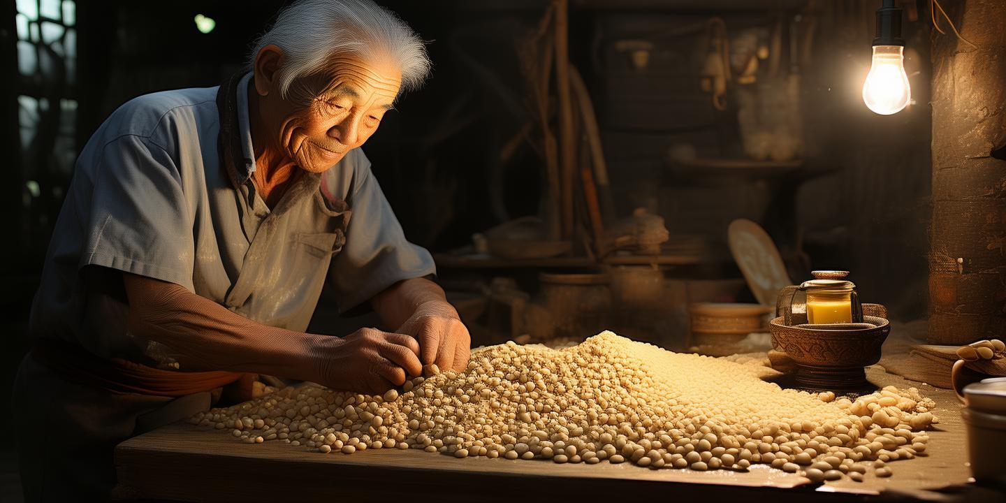 富顺豆花非遗工坊：凌晨3点磨豆浆，老师傅传授“金丝卤水”点卤秘技